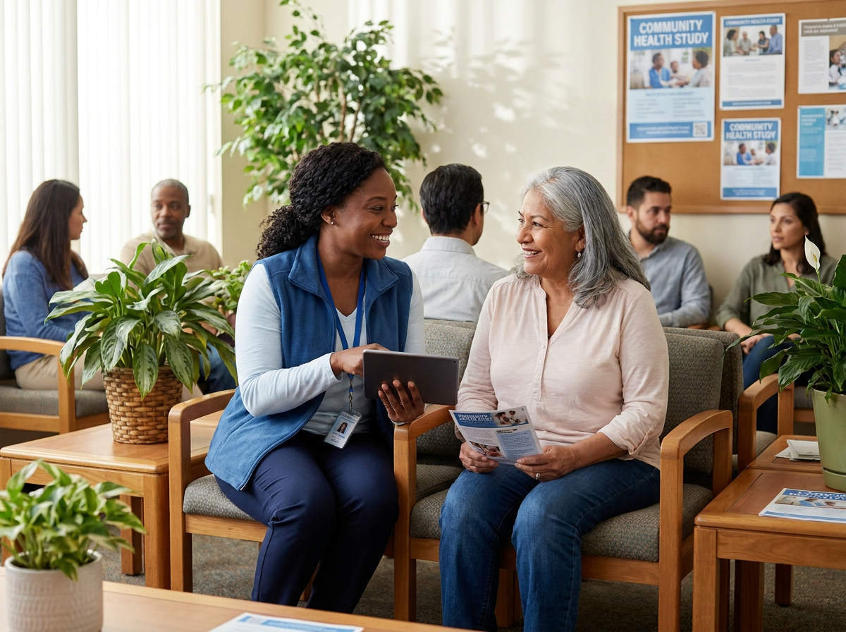 Community-engaged clinical research consultation